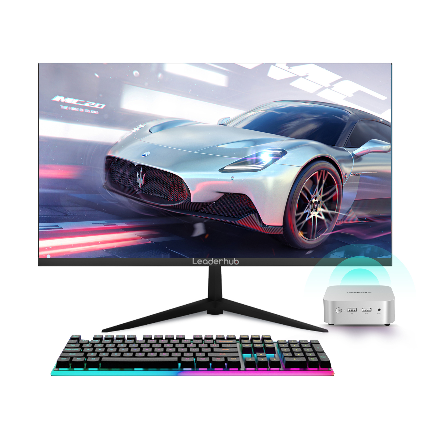 LeaderHub LP1C Mini PC — Intel N100, 8GB RAM, 512GB SSD - Image 2